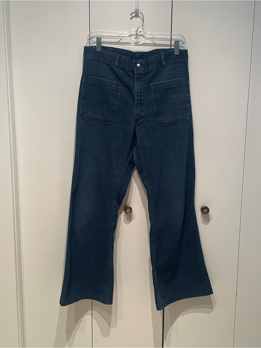 Vintage Seafarer Dungarees - Navy Pant